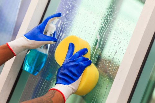 Detailed cleaning for a Balham office reception area