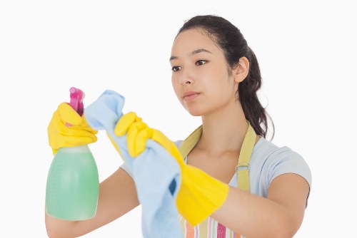 Curtain cleaning appointment in a Balham property