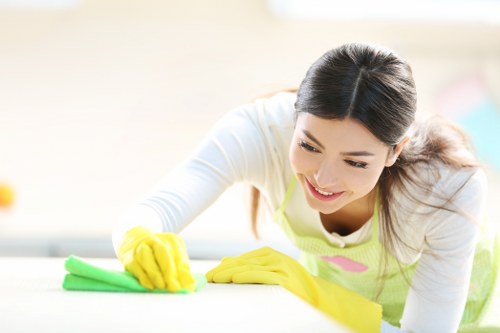 Professional after builders clean in Balham for a refurbished flat