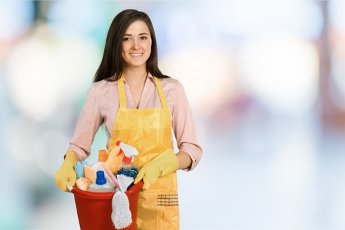 Detailed kitchen cleaning during an end-of-tenancy clean in Balham