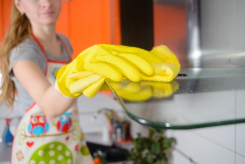 Routine home cleaning in a Balham neighbourhood property