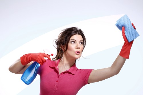 Kitchen and bathroom domestic cleaning in a Balham home
